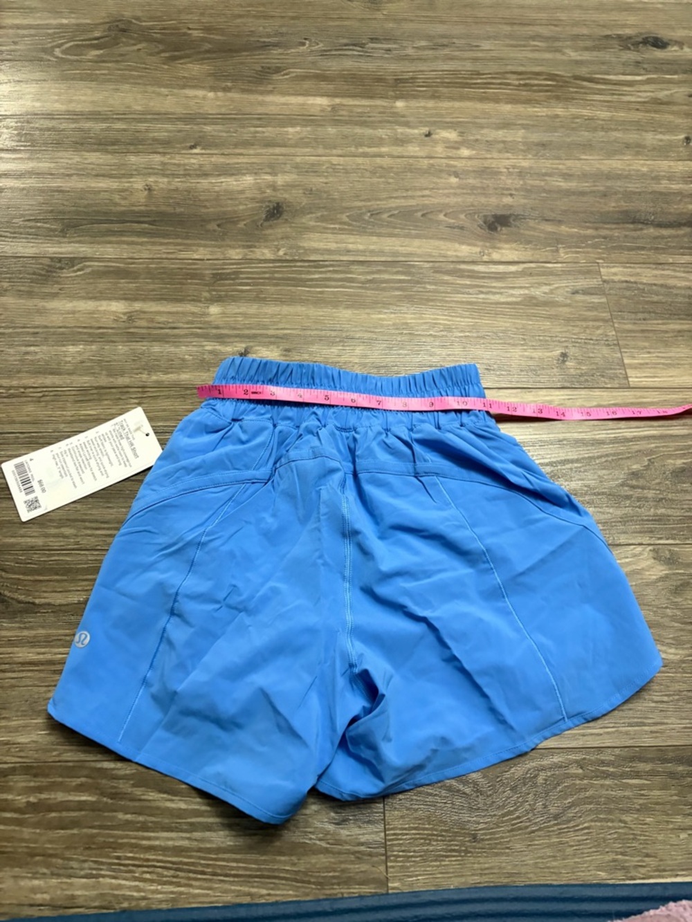 NWT Lululemon Track That High-Rise Lined Short *5" (Pool Party) Size 4 - Picture 9 of 9